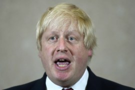 Vote Leave campaign leader, Boris Johnson, delivers a speech in London