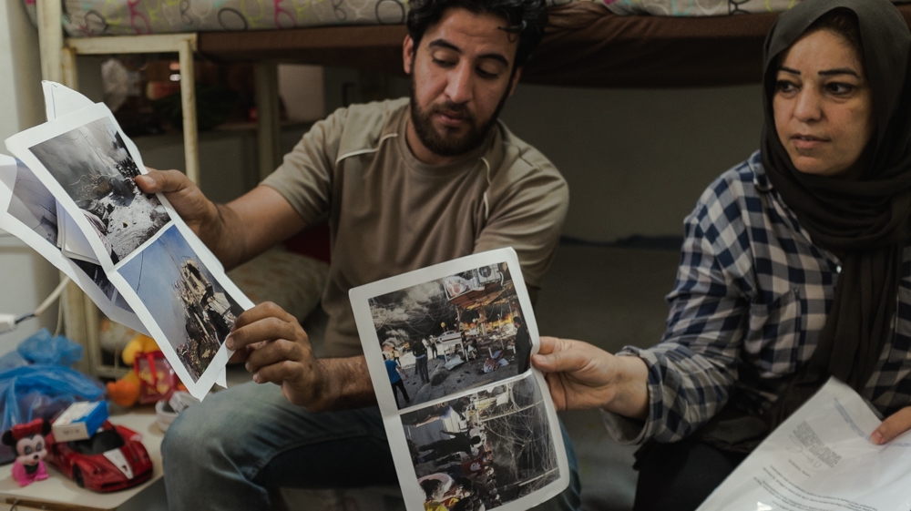 
The al-Majidi family fled from Iraq after receiving death threats from ISIL [Nick Paleologos/SOOC/Al Jazeera] 
