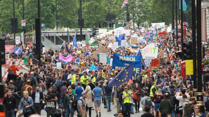 March for Europe rally in London