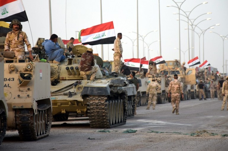 Iraqi forces prepare to attack Nassaf area