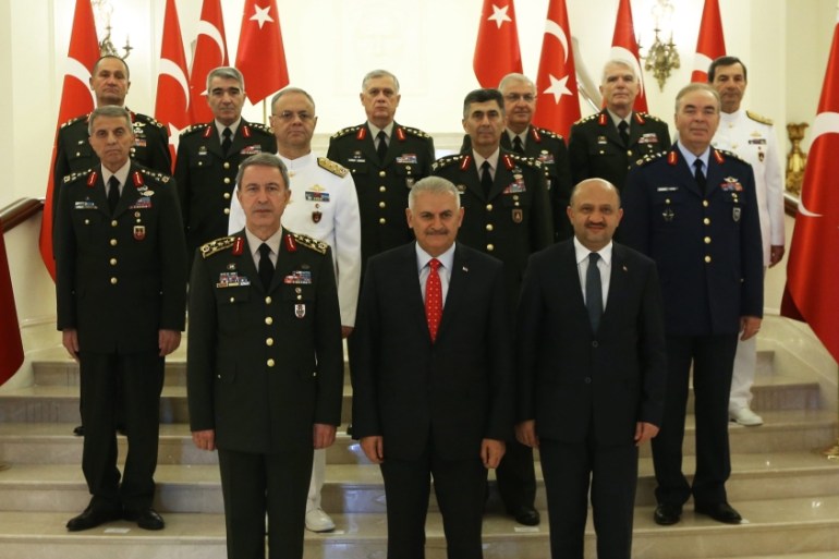 Aftermath of an attempted coup d''etat in Turkey
