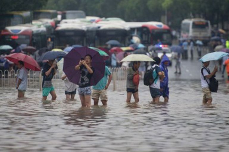 Torrential downpours cause widespread flooding in China
