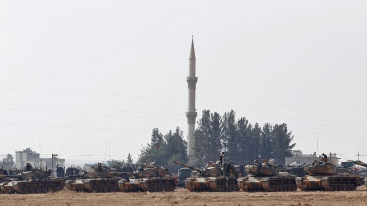 Turkish army operation against ISIS in Syria''s Jarablus