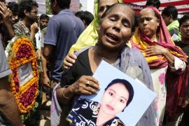 Families of the victims mark the third anniversary of the Rana Plaza building collapse
