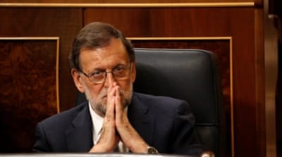 Spain's acting Prime Minister Mariano Rajoy [Reuters]