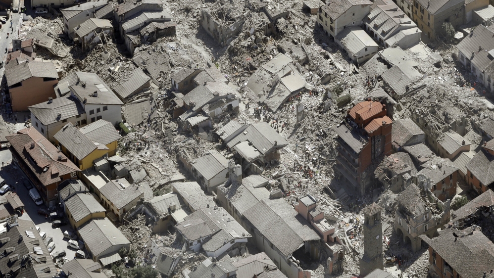 Italy sits on two fault lines, making it one of the most seismically active countries in Europe [Gregorio Borgia/AP]