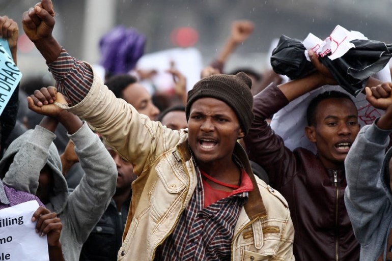 Ethiopia protest
