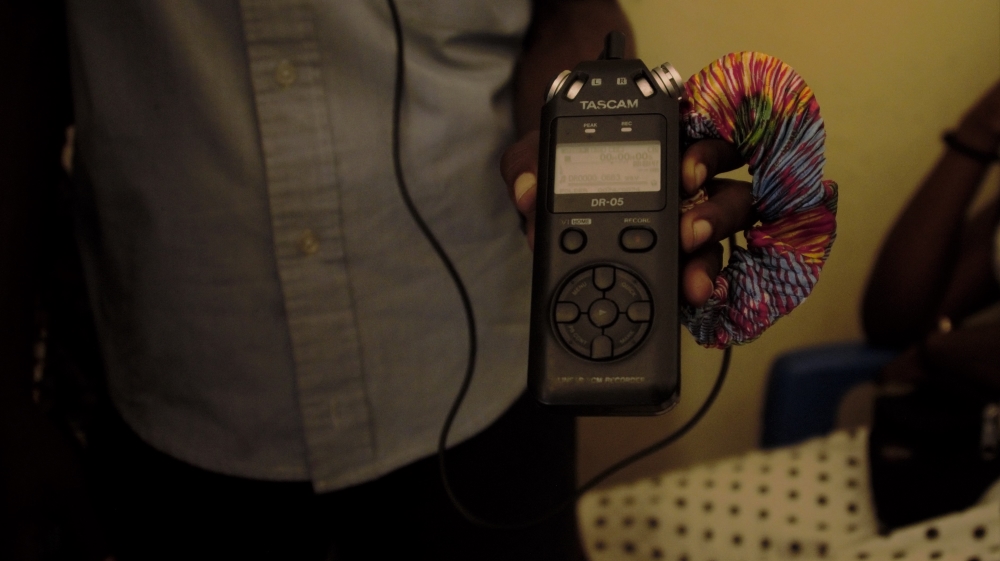 In addition to providing the children with a new skill, radio can create tangible results to improve the daily lives of street children in Kinshasa [Didem Tali/Al Jazeera]