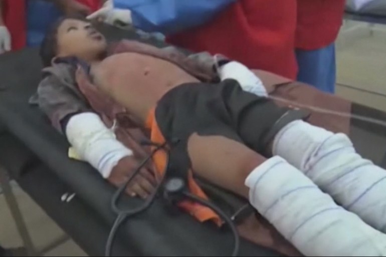 Yemen: Air strike on a school in Saada province