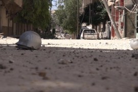 Cluster bombs Syria