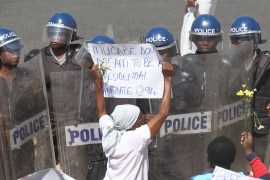Zimbabwe protest