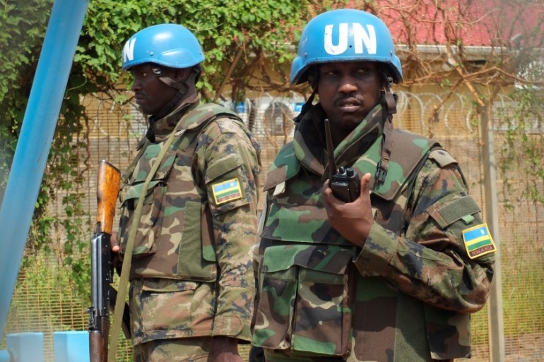 UN peacekeepers in South Sudan