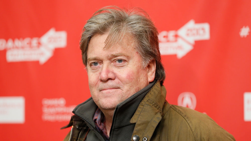 Stephen Bannon is the head of the political website Breitbart News [AP File Photo]