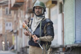Curfew in Srinagar downtown