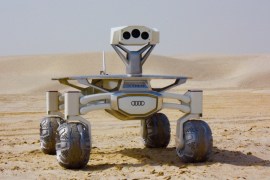 Audio Lunar Quattro rover
