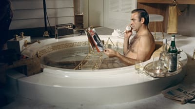 James Bond star Sean Connery on the set of the film Diamonds Are Forever, 1971 [Getty]