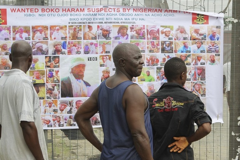 Wanted Boko Haram Suspects