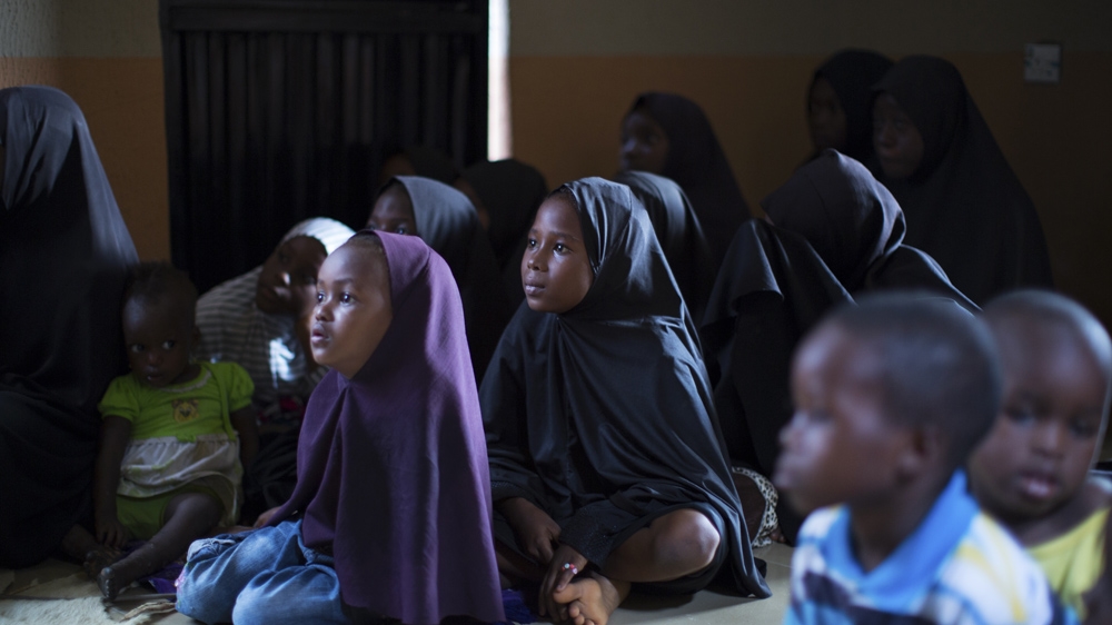 Students at an Islamic school owned by the Islamic Movement in Nigeria [Chika Oduah/Al Jazeera]