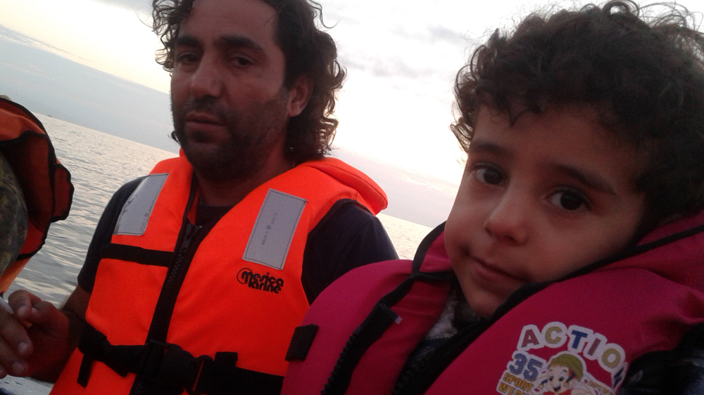 Like many other refugees, Abdulrahman Osman and his family arrived on the Greek island of Lesbos in 2015 [Al Jazeera]