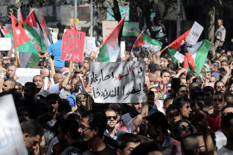 Protest Amman, Jordan