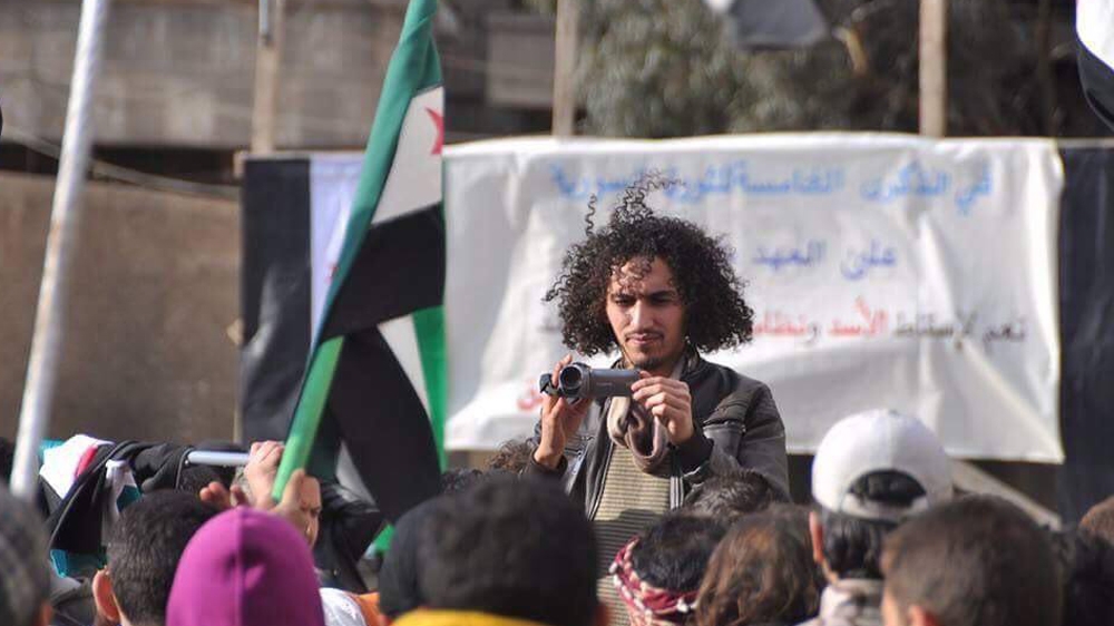 'Staying alive doesn't mean you're a hero,' Khateeb says [Photo courtesy of Palestinian League for Human Rights - Syria]