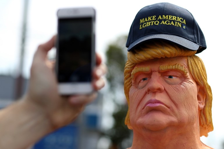 Naked Donald Trump Statues Appear In Various U.S. Cities