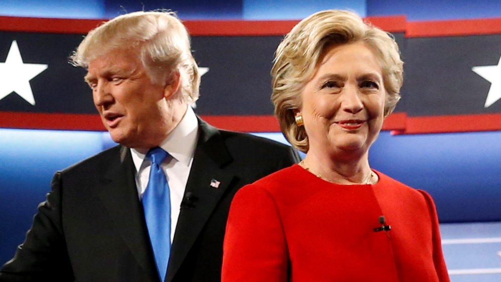 A record 100 million people were expected to watch the first debate between Republican Donald Trump and Democrat Hillary Clinton  [Reuters]