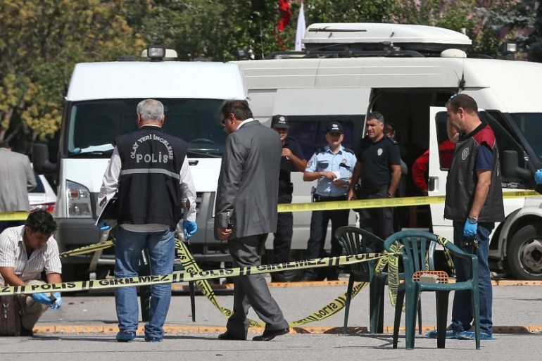 Israeli embassy in Ankara attack