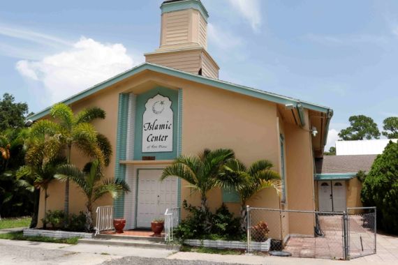 A view of the Islamic Center of Fort Pierce attended by Pulse nightclub shooter Omar Mateen