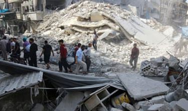 Aleppo''s rebel held al-Fardous district