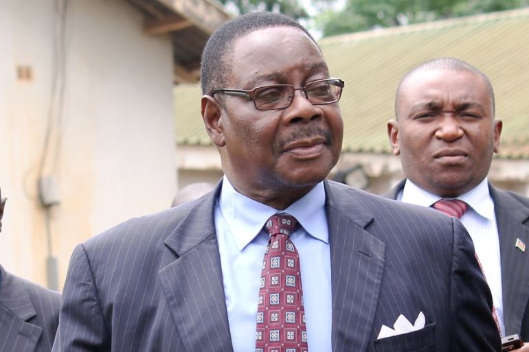 Peter Mutharika, former Foreign Minister and brother to the late President of Malawi, Bingu wa Mutharika, leaves the Malawi court after he was granted bail in Lilongwe