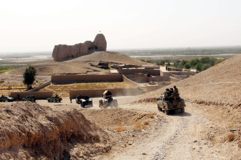 Afghan forces operation against Taliban militants in Helmand