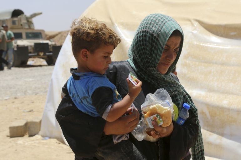 Iraq civilians fled ISIL