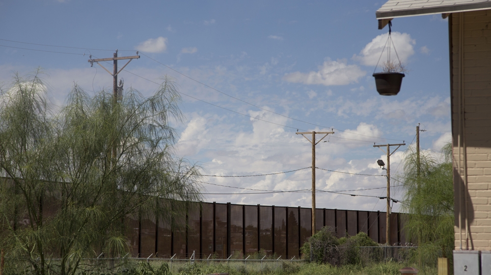 The fence along the border between the US and Mexico [Scilla Alecci/Al Jazeera] 