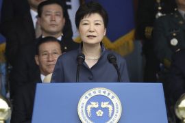 South Korean President Park Geun-hye commemorates Armed Forces Day