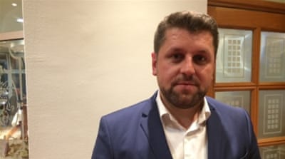 Camil Durakovic, the Bosnian Muslim mayor of Srebrenica says this month's local elections - which left him facing possible defeat - were riddled with irregularities [Dan McLaughlin/Al Jazeera]
