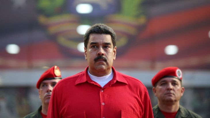Venezuela''s President Nicolas Maduro receives military honors at Maiquetia airport, in Caracas
