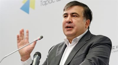 Ex-Georgian President Mikheil Saakashvili [Getty]