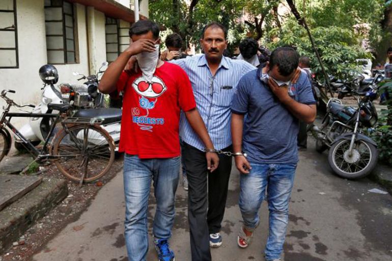 India call centre arrests