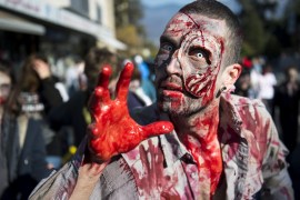 Zombie Walk Halloween event