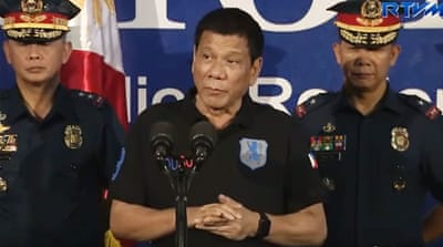 President Rodrigo Duterte [Al Jazeera]