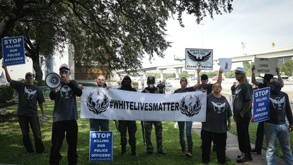 The SPLC has classified White Lives Matter as a neo-Nazi hate group [File: Patrick Strickland/Al Jazeera]