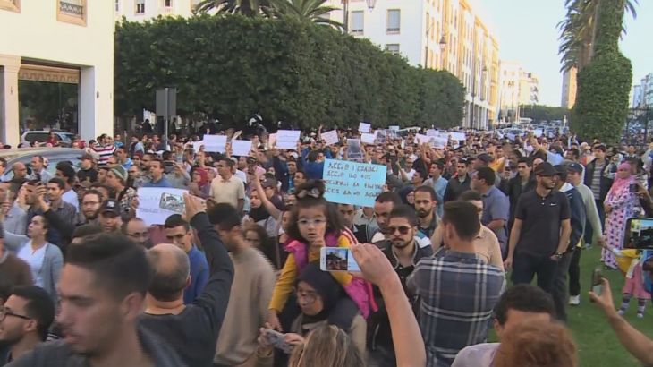 Morocco Protests AJE