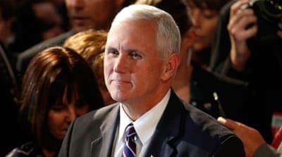Mike Pence [Reuters]