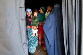 Afghan refugees Kabul