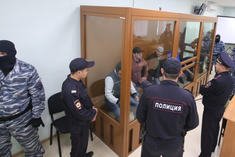 Trial of suspectec murderers of opposition politician Boris Nemtsov