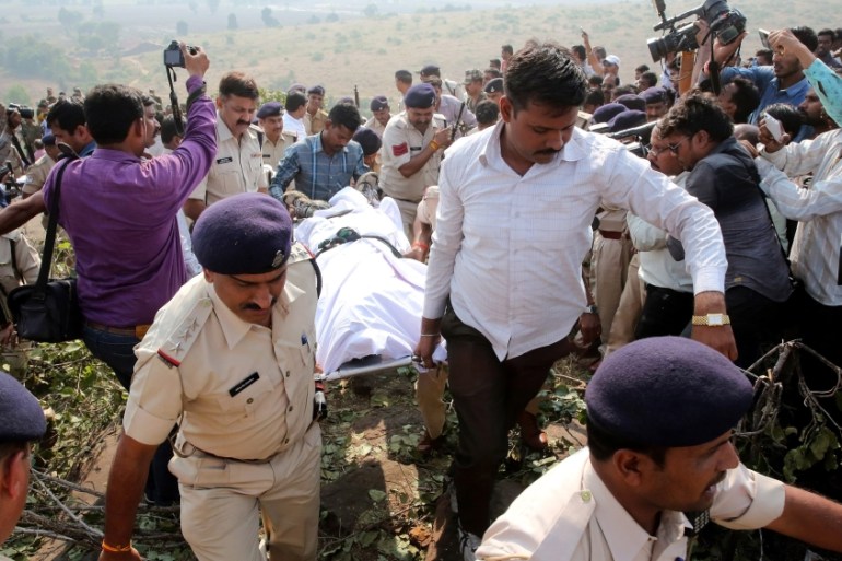 Fugitives killed in India