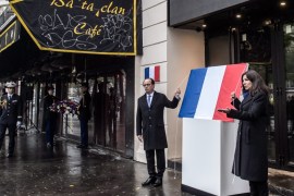 Paris attacks anniversary ceremony