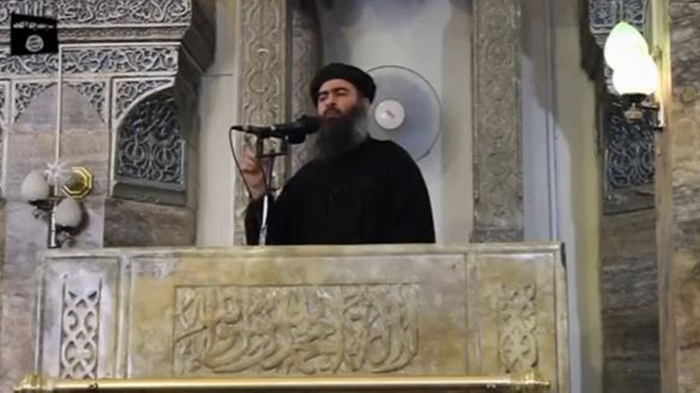 Baghdadi delivered a speech from Mosul's al-Nuri Mosque in 2014 [Reuters]