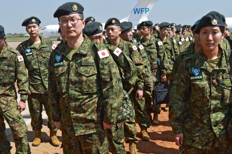 Japan South Sudan UN troops